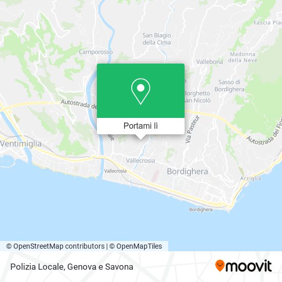 Mappa Polizia Locale
