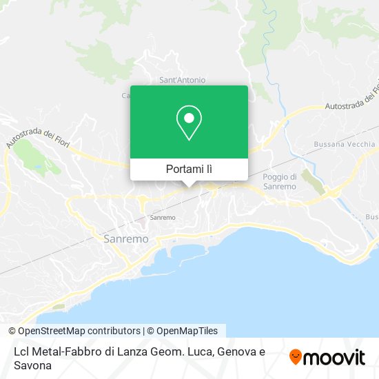 Mappa Lcl Metal-Fabbro di Lanza Geom. Luca