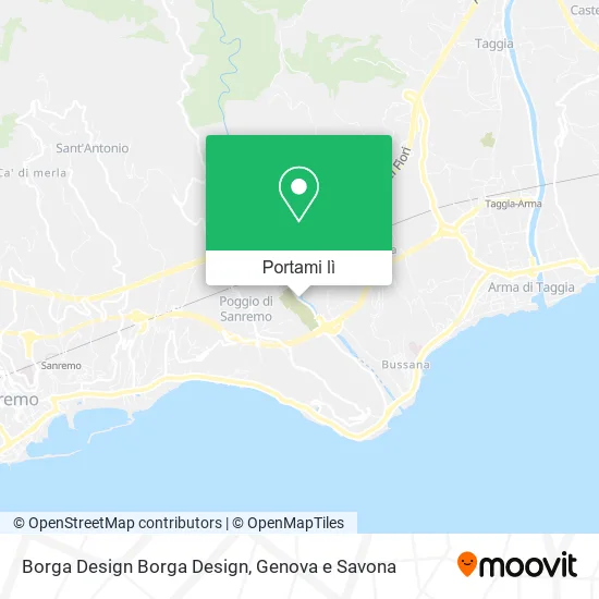 Mappa Borga Design Borga Design