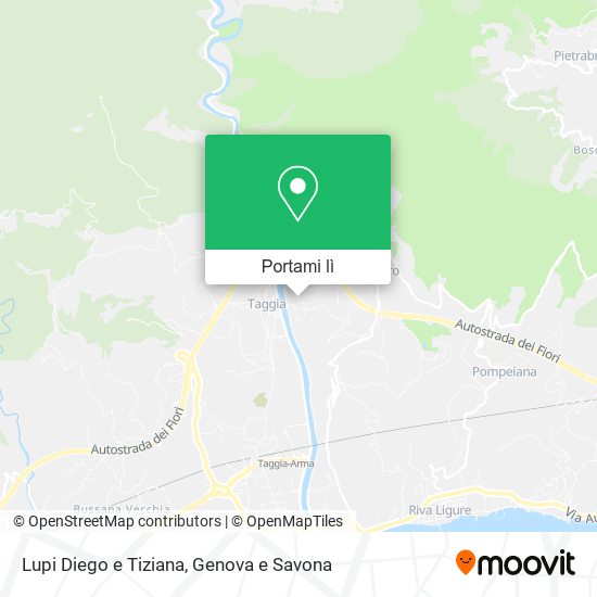 Mappa Lupi Diego e Tiziana