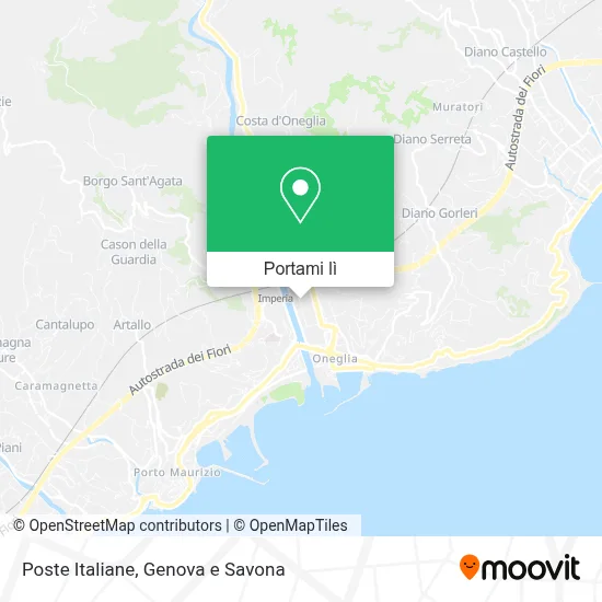 Mappa Poste Italiane