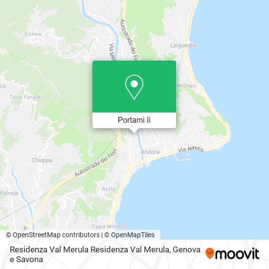 Mappa Residenza Val Merula Residenza Val Merula