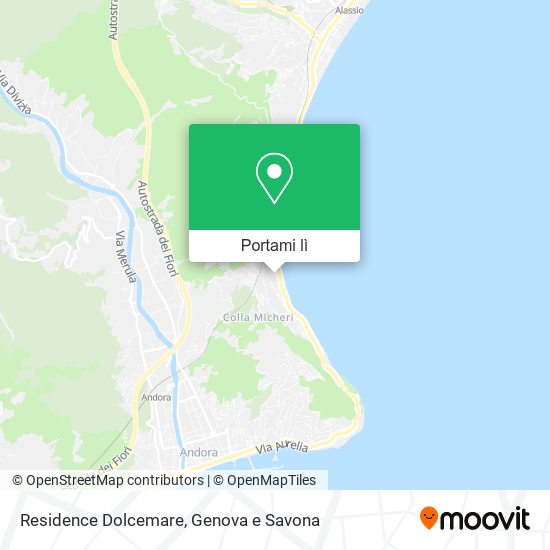 Mappa Residence Dolcemare