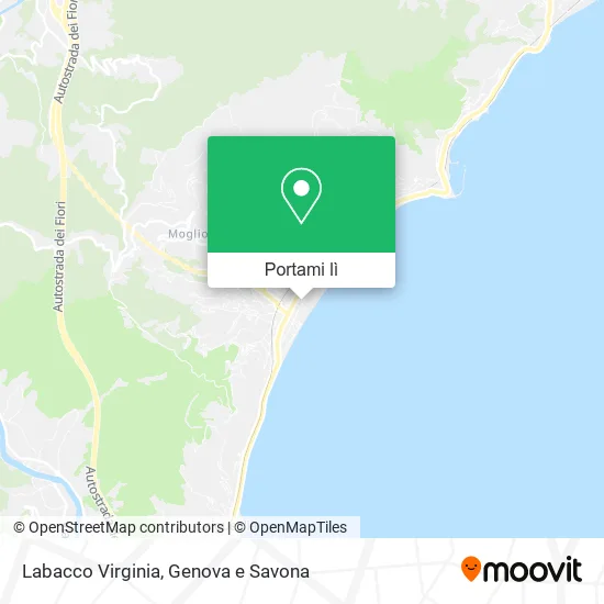 Mappa Labacco Virginia