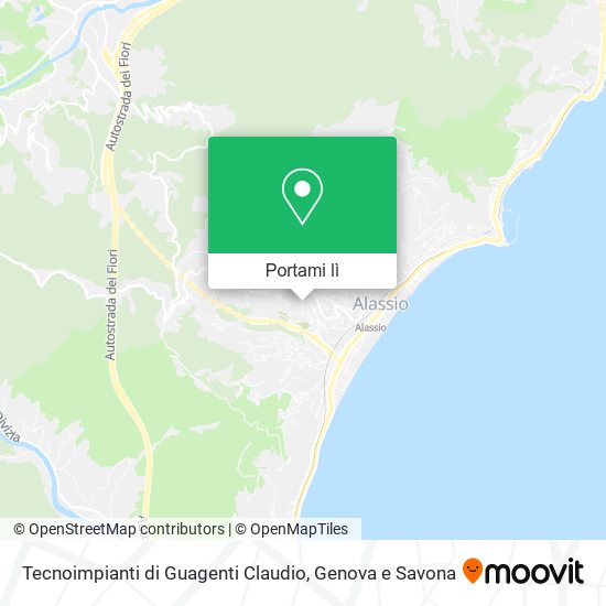 Mappa Tecnoimpianti di Guagenti Claudio