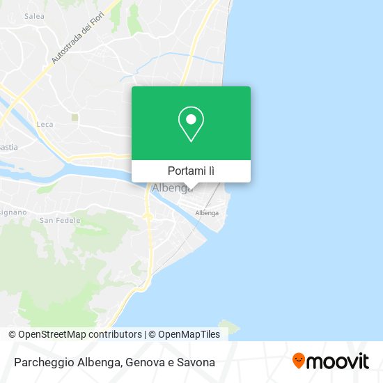 Mappa Parcheggio Albenga