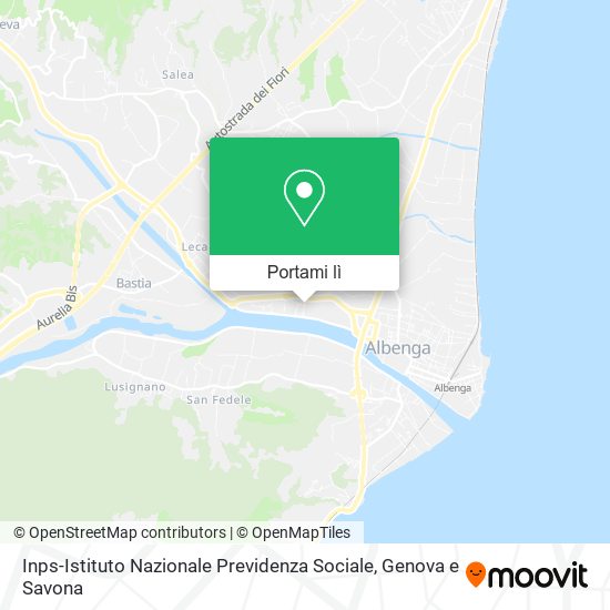 Mappa Inps-Istituto Nazionale Previdenza Sociale