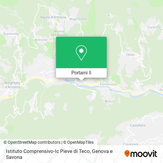 Mappa Istituto Comprensivo-Ic Pieve di Teco