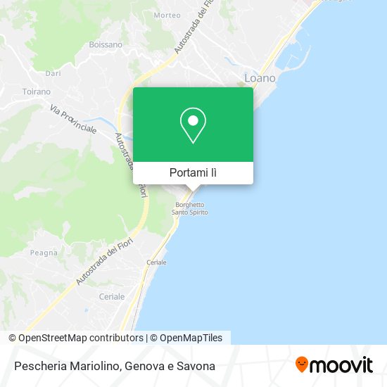 Mappa Pescheria Mariolino