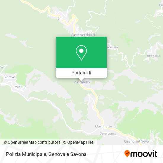 Mappa Polizia Municipale