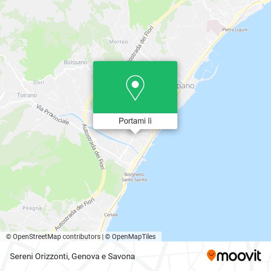 Mappa Sereni Orizzonti
