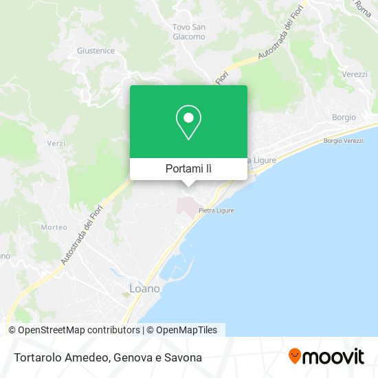 Mappa Tortarolo Amedeo