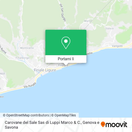 Mappa Carovane del Sale Sas di Luppi Marco & C.