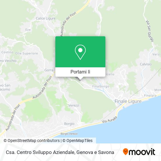 Mappa Csa. Centro Sviluppo Aziendale