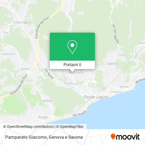 Mappa Pamparato Giacomo