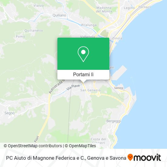 Mappa PC Aiuto di Magnone Federica e C.