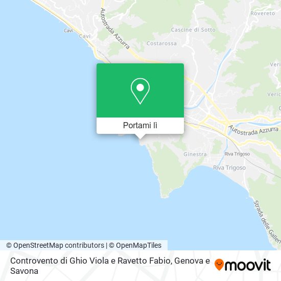 Mappa Controvento di Ghio Viola e Ravetto Fabio