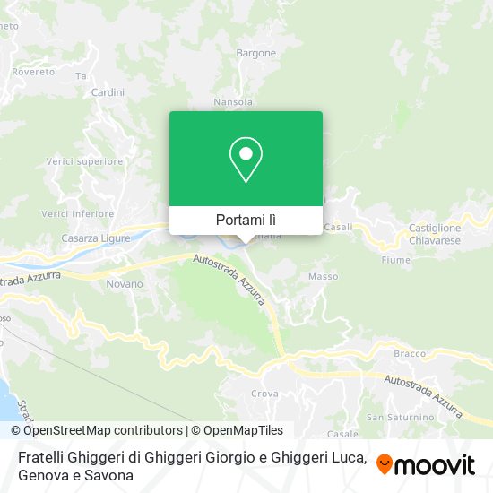 Mappa Fratelli Ghiggeri di Ghiggeri Giorgio e Ghiggeri Luca