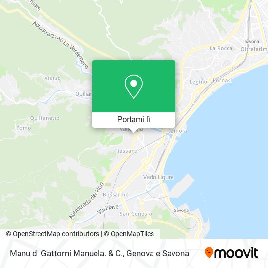 Mappa Manu di Gattorni Manuela. & C.