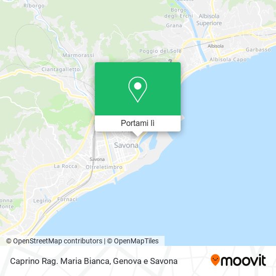 Mappa Caprino Rag. Maria Bianca