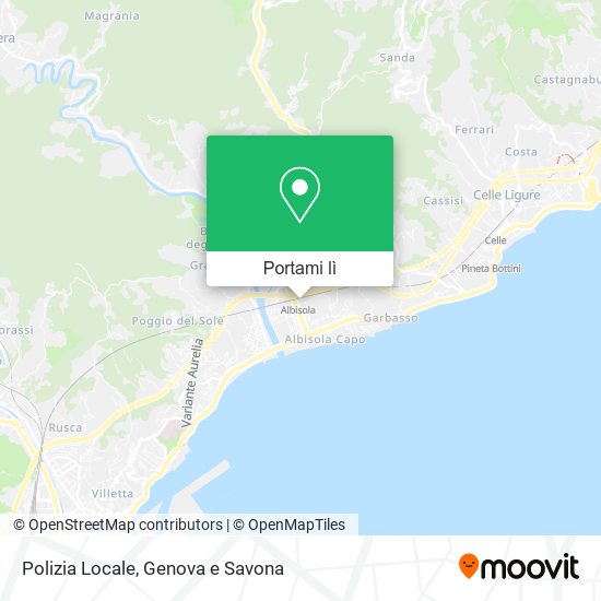 Mappa Polizia Locale