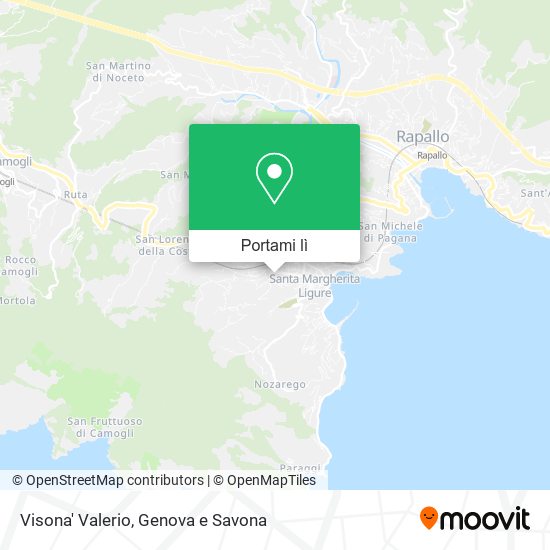 Mappa Visona' Valerio