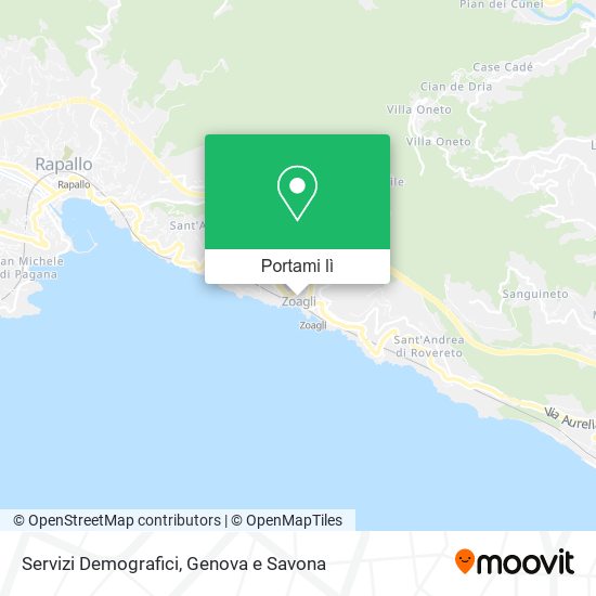 Mappa Servizi Demografici