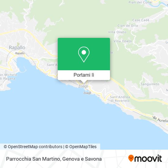 Mappa Parrocchia San Martino