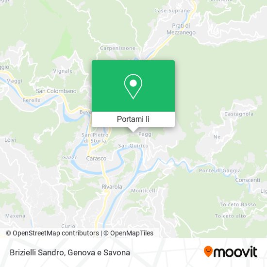 Mappa Brizielli Sandro
