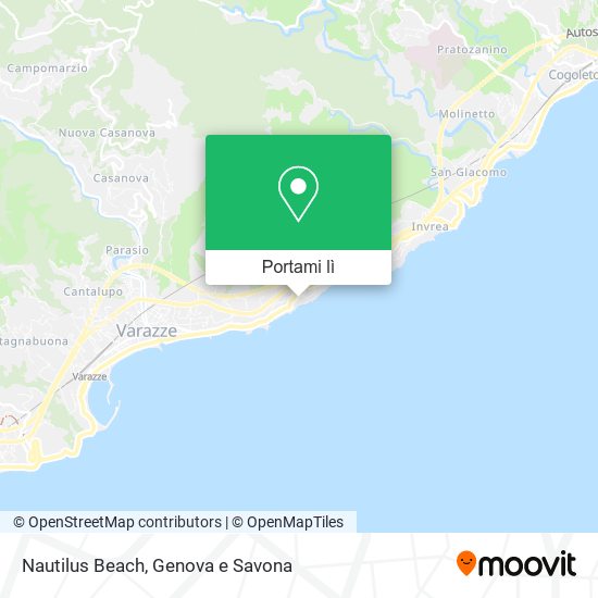 Mappa Nautilus Beach