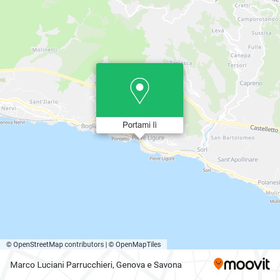 Mappa Marco Luciani Parrucchieri