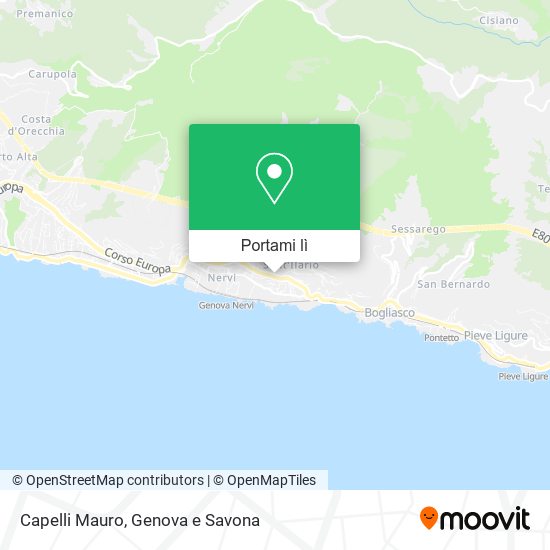 Mappa Capelli Mauro