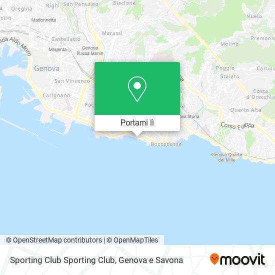 Mappa Sporting Club Sporting Club