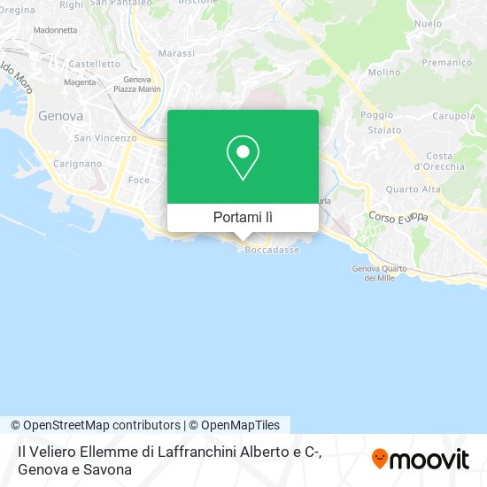 Mappa Il Veliero Ellemme di Laffranchini Alberto e C-