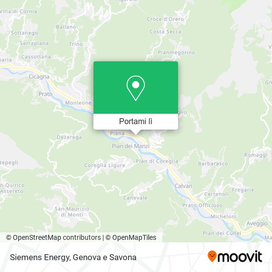 Mappa Siemens Energy