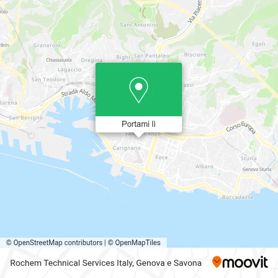 Mappa Rochem Technical Services Italy