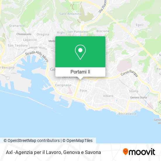 Mappa Axl -Agenzia per il Lavoro