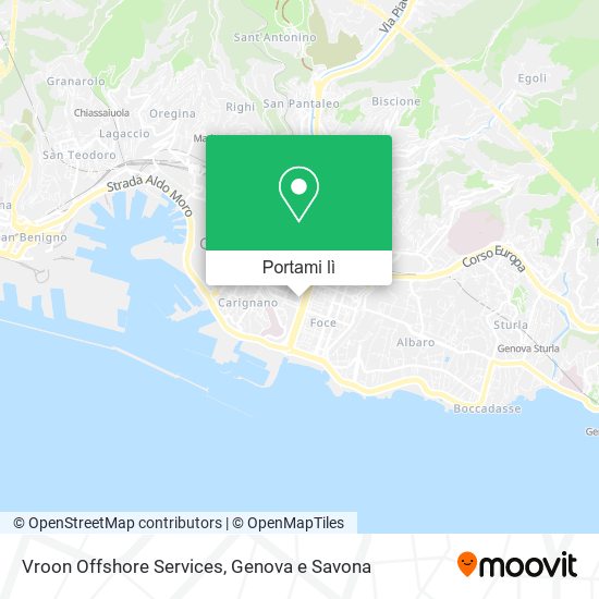 Mappa Vroon Offshore Services