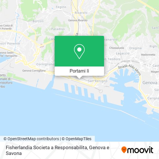 Mappa Fisherlandia Societa a Responsabilita