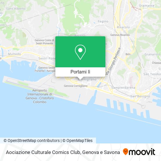 Mappa Aociazione Culturale Comics Club