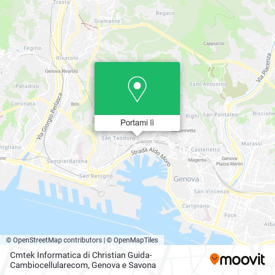 Mappa Cmtek Informatica di Christian Guida-Cambiocellularecom