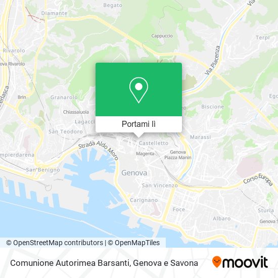 Mappa Comunione Autorimea Barsanti