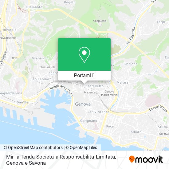 Mappa Mir-la Tenda-Societa' a Responsabilita' Limitata