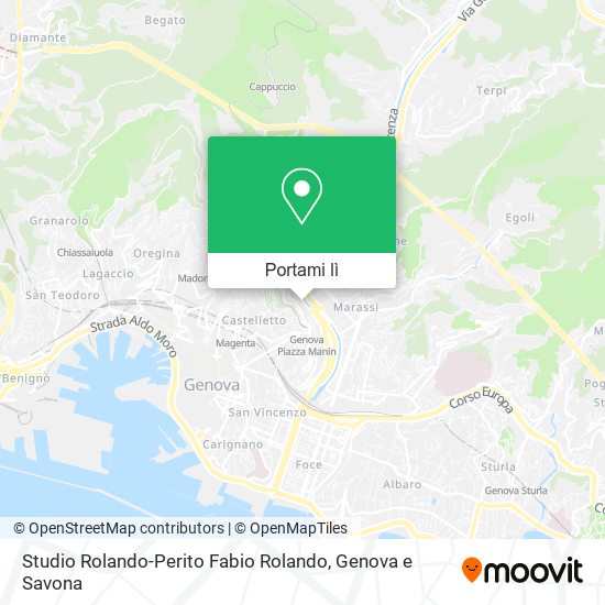 Mappa Studio Rolando-Perito Fabio Rolando