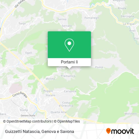 Mappa Guizzetti Natascia