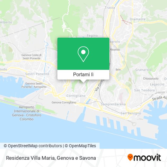 Mappa Residenza Villa Maria