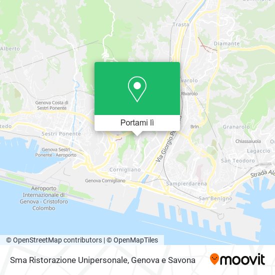 Mappa Sma Ristorazione Unipersonale