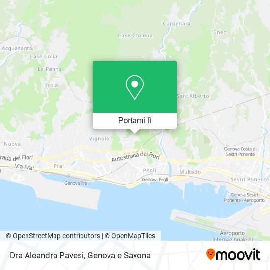 Mappa Dra Aleandra Pavesi