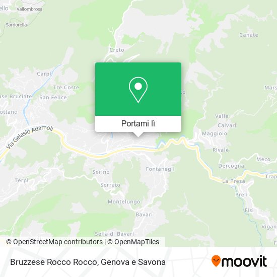 Mappa Bruzzese Rocco Rocco
