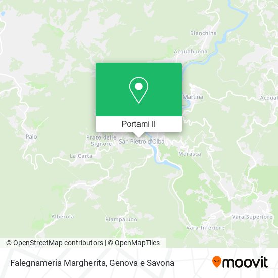 Mappa Falegnameria Margherita